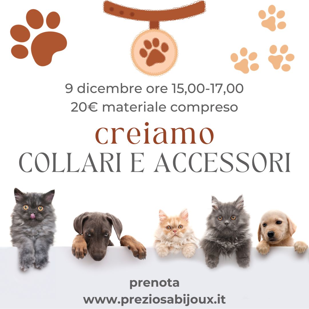 COLLARI E ACCESSORI PER CANI E GATTI