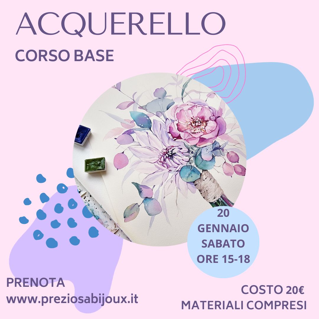 CORSO BASE ACQUERELLO
